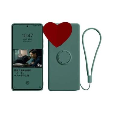 Imagem de Capa De Silicone Líquido Para Xiaomi Poco X6 X7 pro X5 pro Com Suporte