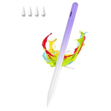 Imagem de Caneta Stylus para iPad Pencil 10ª geração com rejeição de palma e inclinação, caneta digital Kenkor para Apple iPad (2018-2025) 6/7/8/9/10/11th(A16), Pro 27.9 cm/32.8 cm/33.0 cm/M4, Air 3/4/5th/M2/M3