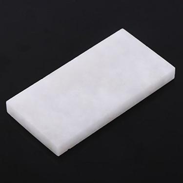 Imagem de Generic Pedra de Amolar Portátil Tesoura de ágata para Afiar Facas de Cozinha (10000# Branco)