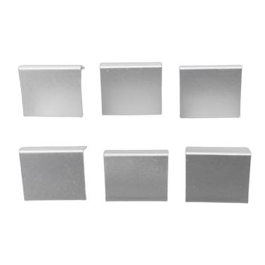 Imagem de ZJchao Porta-números de Mesa Porta-cartões Em Forma de L, Elegante e Durável, Porta-cartões de Nome para Casamento, Restaurante, Festa, Liga 35x33mm, 6 Peças