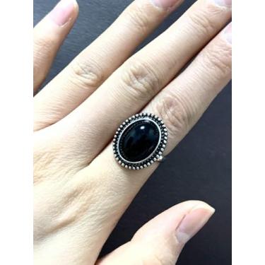 Imagem de Anéis de ouro grossos para mulheres, conjunto de anéis de articulação empilháveis, presentes de joias de noivado moissanite, anéis modernos para ela, Medium, Latão, Sem pedra preciosa