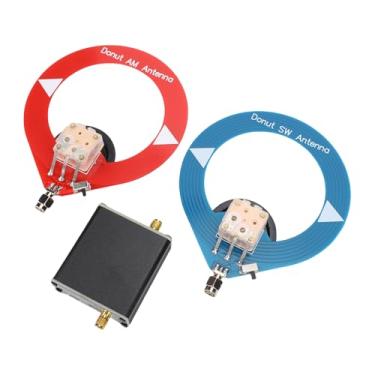 Imagem de Fafeicy Antena Donut Loop, Receptor de Rádio Interno Versátil, Faixa AM MW SW, 4 MHz-24 MHz e 500 KHz-2000 KHz, Uso Em Home Theater