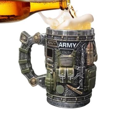 Imagem de Canecas Modernas Para Mulheres | Artigos para Bebidas com Tema Militar,Canecas de Café com Padrão Gravado de Avião em Aço Inoxidável e Grande Capacidade,Para Mulheres, Namorado, Rapaz, Pai, Avô,