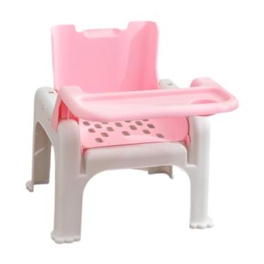 Imagem de Amagogo Cadeira de Lavar Cabelo Infantil, Assento de Jantar, Poltrona Reclinável Dobrável, Assento de Salão, Cadeira de Banho Ajustável, Banco de Lavagem de C, Rosa