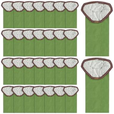 Imagem de Pacote com 30 sacos de filtro a vácuo de substituição para Pro 10 Series compatível com colarinho triangular aberto 107313