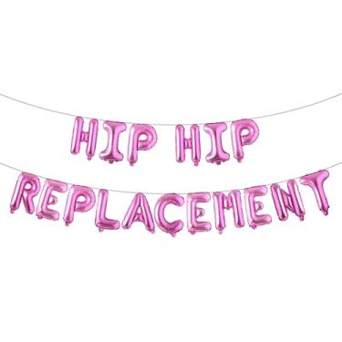 Imagem de Faixa de balão de substituição de quadril com glitter para homens, artigos de festa de aniversário, ideias e presentes, decorações de aniversário para adultos de 21, 30, 40, 50, 60, 70, 80 anos