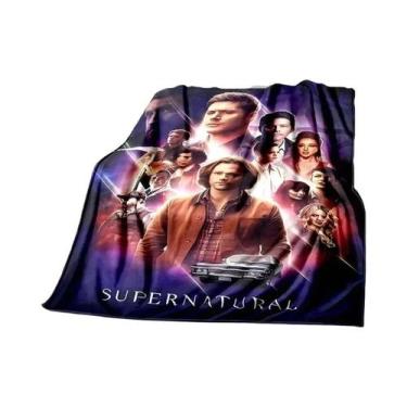 Imagem de Cobertor Impresso Em 3D Da Região Sobrenatural, Macio E Confortável Pa