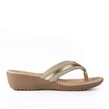 Imagem de Tamanco Campesí Anabela Metalizado CP082-Feminino