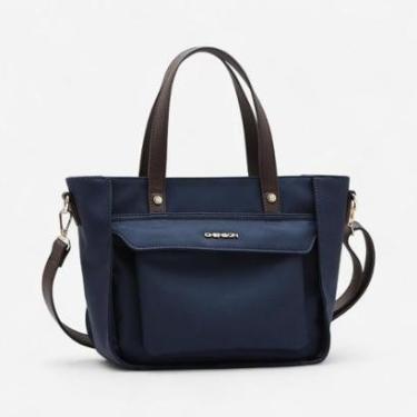 Imagem de Bolsa Chenson Microfibra Feminina Azul Marinho-Feminino