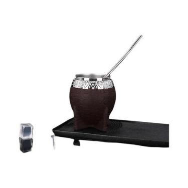 Imagem de Copo Térmico De Aço Inoxidável De 180ml Com Dupla Parede Para Café, Ce