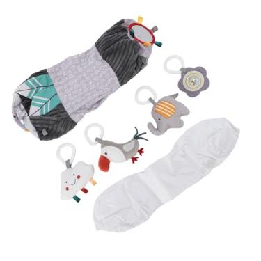 Imagem de TOPINCN Brinquedo Infantil de Rolamento Inflável, Esteira de Rastejamento Educacional Macia, Prática de Levantamento de Cabeça, Atividade de Tempo de Barriga para Desenvolvimento de