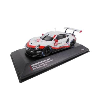 Imagem de OPO 10 - 1:43 Diecast Model Car Compatible with Porsche 911 (991) RSR #911 24h Daytona 2018 Porsche GT Team Ixo 43046