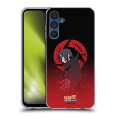 Imagem de Head Case Designs Capa de gel artística com personagem Naruto Shippuden Itachi Uchiha oficialmente licenciada [proteção de grau militar] compatível com Samsung Galaxy A15