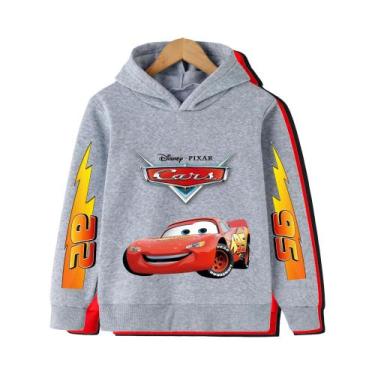 Imagem de Moletom Infantil Disney Cars Lightning McQueen, Conjunto Casual De Des