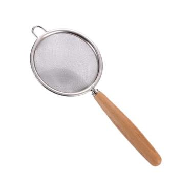 Imagem de Peneira pequena de malha fina, malha de filtro de aço inoxidável multifuncional durável para cozinha