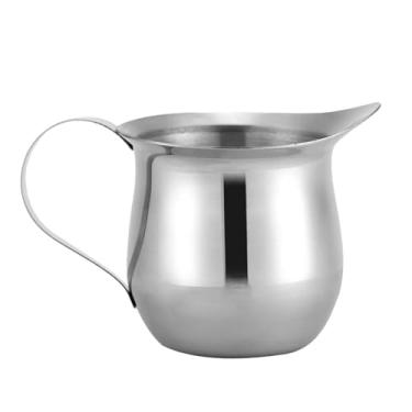Imagem de YOUTHINK Jarra de Espuma de Leite Em Aço Inoxidável, Copo, Arte Latte, Caneca de Cozinha para Uso Profissional Doméstico (90 ml/oz)