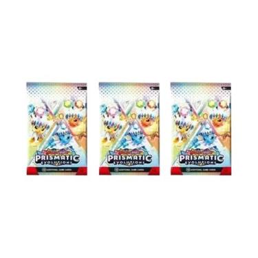 Imagem de Cartas Booster Pokémon Prismatic Evolutions 30P-360P Coleção De Transa