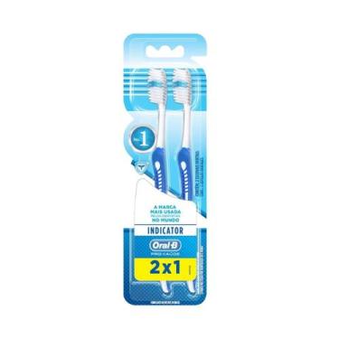 Imagem de Escova Dental Oral-B Indicator Plus 40 2 Unidades - ORALB