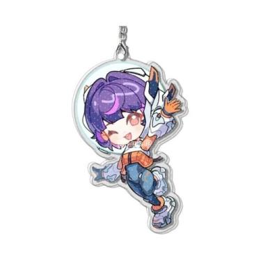 Imagem de Chaveiros De Personagens De Anime Overwatch Ana Mercy Juno, Charms Par