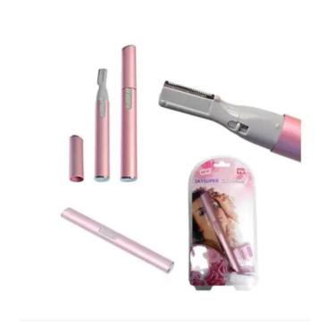 Imagem de Mini Depilador Elétrico Sobrancelhas Buço Caneta Depiladora