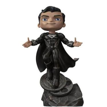 Imagem de Traje preto do Statue Iron Studios Justice League Superman - Gloome St
