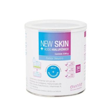 Imagem de New Skin Ha + Lata Peptan 330g Divinitè, Neutro