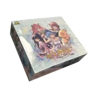 Imagem de Caixa De Aumento De Cartas De Jogo TCG Anime Girl, Presente De Anivers