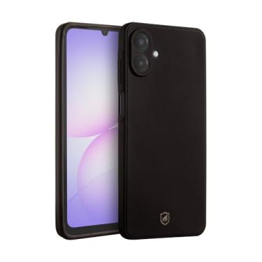 Imagem de Gshield Capa Case Capinha Silicon Veloz para Motorola (Preta, Moto A07)
