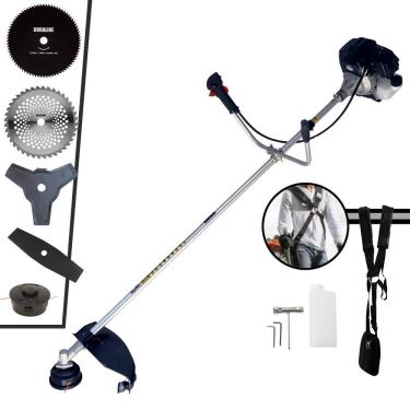 Imagem de Roçadeira Rt43lb-25a 43cc Com Carretel + Facas 2p 3p 40d 80d