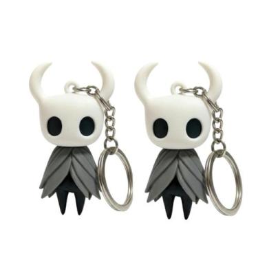 Imagem de Chaveiro Hollow Knight  Cavaleiro Cinza - A1, 2 unidades