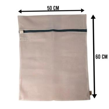 Imagem de Saco Protetor Lavar Roupa Máquina Ou Flow Delicadas - M