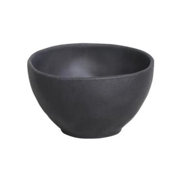 Imagem de Bowl Em Cerâmica Orgânico Preto Matte 558ml Porto Brasil