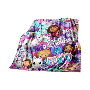 Imagem de Cobertor De Desenho Animado Fofo E Macio Para Casa, Quarto, Cama, Sofá