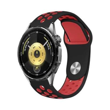 Imagem de Pulseira De Silicone Esportiva 22/20/18mm Para Huawei Watch GT5 GT6 GT