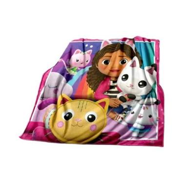 Imagem de Cobertor De Desenho Animado Fofo E Macio Para Casa, Quarto, Cama, Sofá