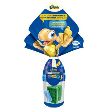 Imagem de Ovo de Páscoa Arcor Tortuguita Infantil Chocolate ao Leite 100g com Brinquedo