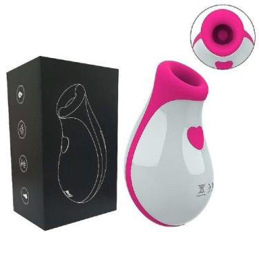 Imagem de Vibrador Feminino Sugador de Clitóris Heart 8 Velocidades Sugador Clit