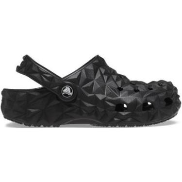 Imagem de Sandália crocs classic geometric clog k black-Masculino