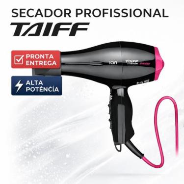 Imagem de Secador de Cabelo Taiff Titanium Colors 2100W Profissional com Íons Ne