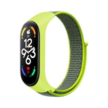Imagem de Pulseira De Nylon Sport Loop Para Xiaomi Mi Band 7 6 5 4 3 - Substitui