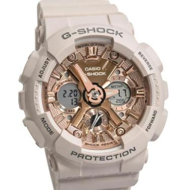 Imagem de Relógio Casio Analógico e Digital G-Shock Feminino Rosa Claro GMA-S120