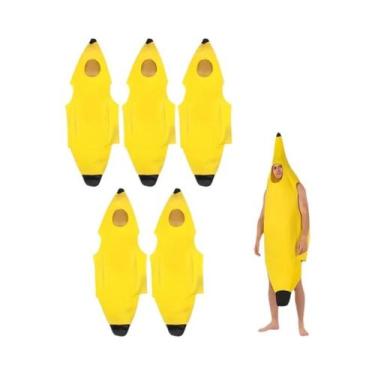 Imagem de Fantasia Engraçada De Banana Para Crianças E Adultos Para Shows De Tea