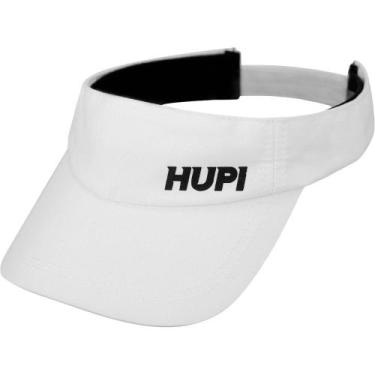 Imagem de Viseira Hupi Running Unissex, Branco, UN