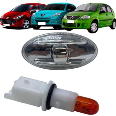 Imagem de Lanterna Lateral Seta Pisca Paralama Peugeot 206 207 307 C3 - SR
