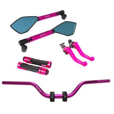 Imagem de Manete Manopla Retrovisor Guidão  Twister Strada Cb300r - Stark Race, 