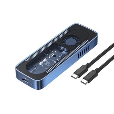 Imagem de Case Externo SSD NVMe M.2 USB 3.1 10Gbps Tipo-C - Acasis