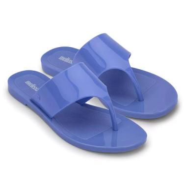 Imagem de Sandalia melissa essential chic azul esmalte * original, Azul, 36