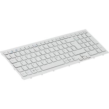 Imagem de Teclado para Notebook Sony Vaio VPC-EB31fg-pi - BestBattery, Branco