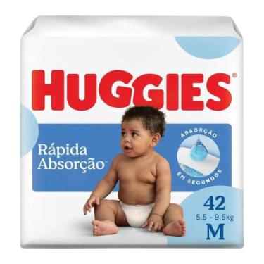 Imagem de Fralda Infantil Huggies Tripla Proteção M com 42 unidades