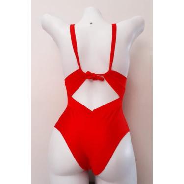 Imagem de Maiô Com Bojo Frente Única Do P Ao GG Plus Size Moda Praia - Bela Bras